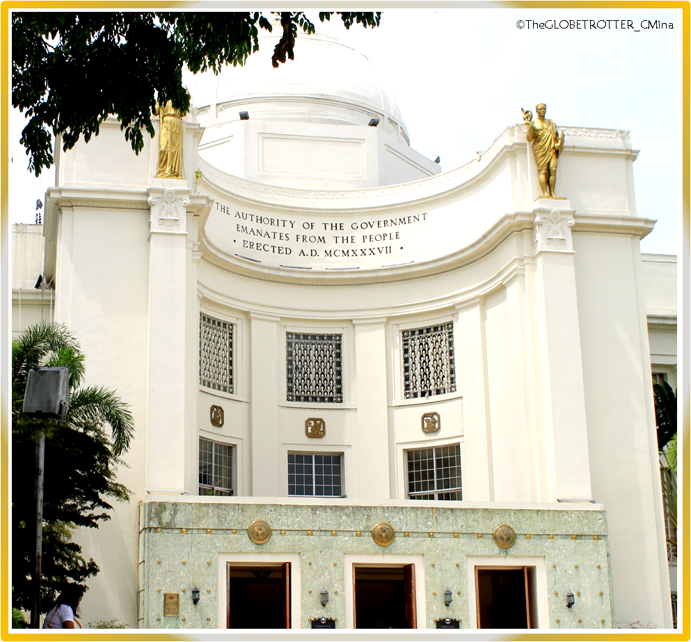 The facade of the Cebu Provincial Capitol Building.