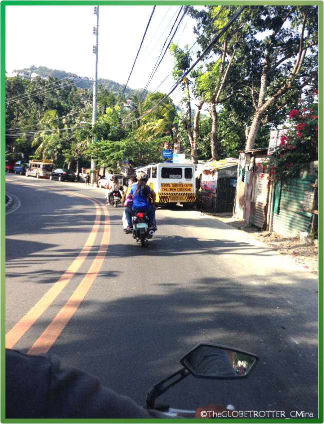 RIDING A MOTORCYCLE (habal-habal GOING TO MT. VIEW