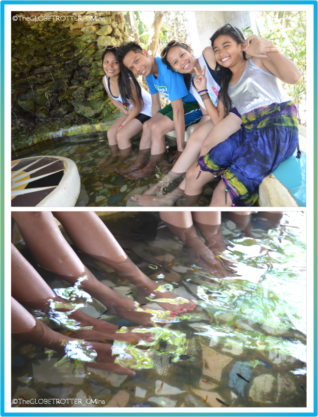 Our fish spa experience!