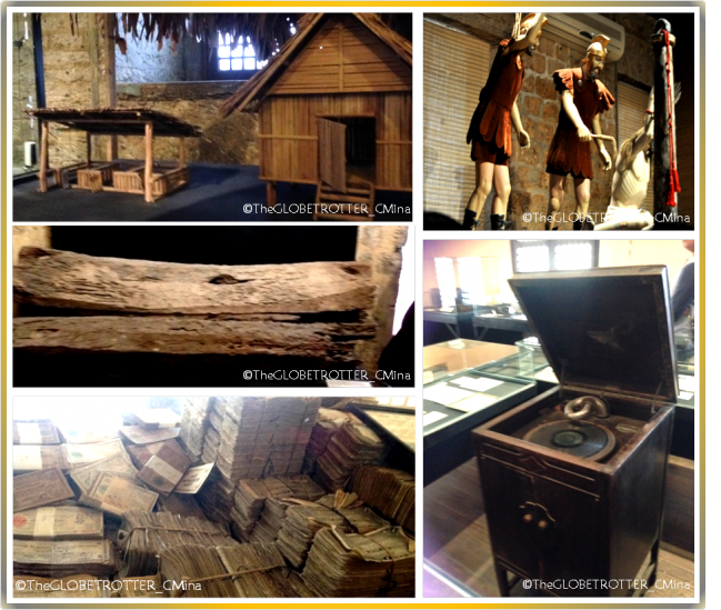 Some of the Artifacts and exhibits inside the Museo Sugbo.