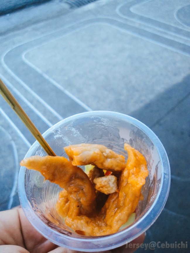 Tempura in a cup.