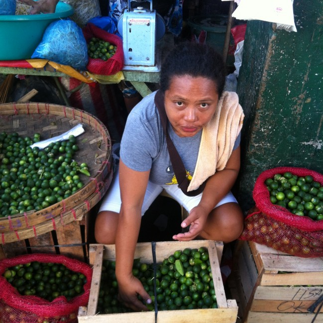 A Vendor selling Lemonsito.