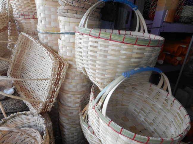 Baskets from Bohol.