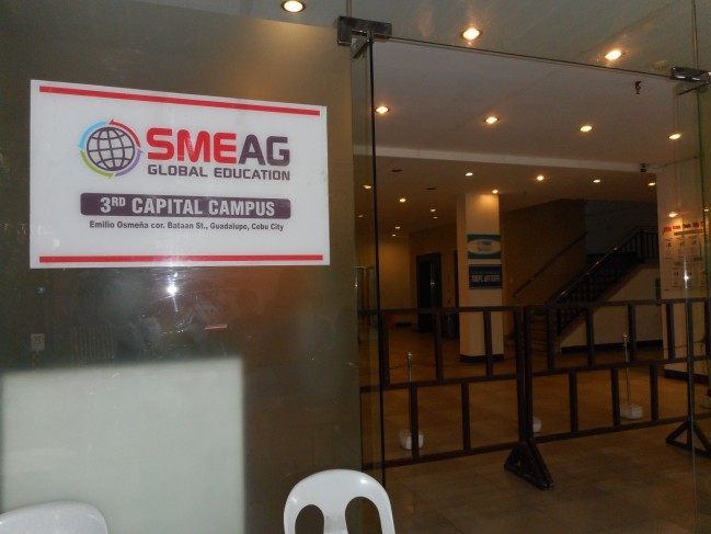 SMEAG Entrance.