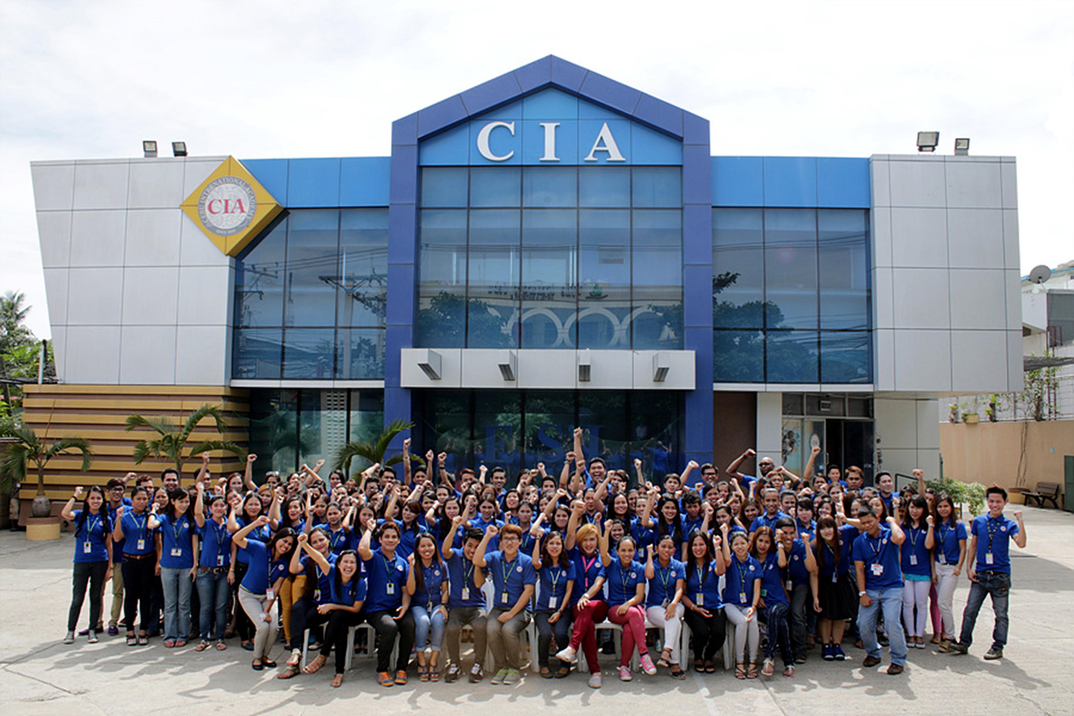 CIA Building with all the teachers