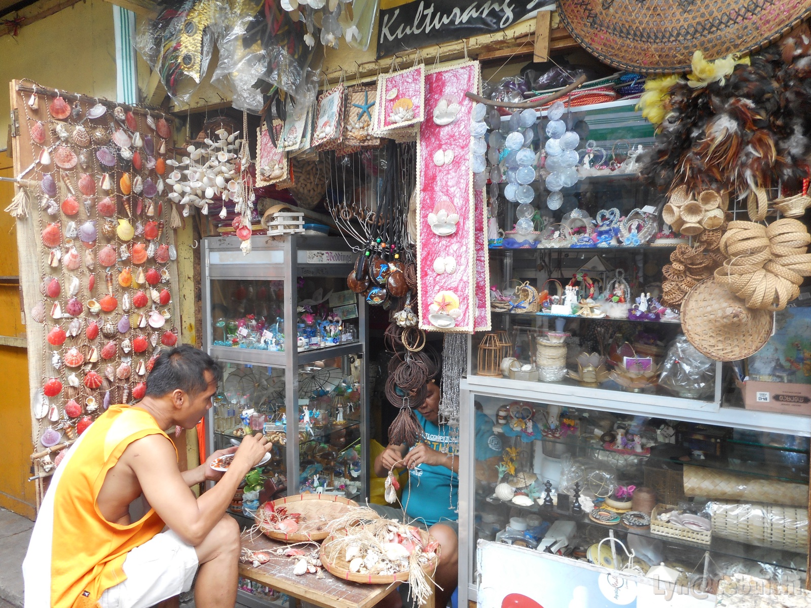 A souvenir shop.