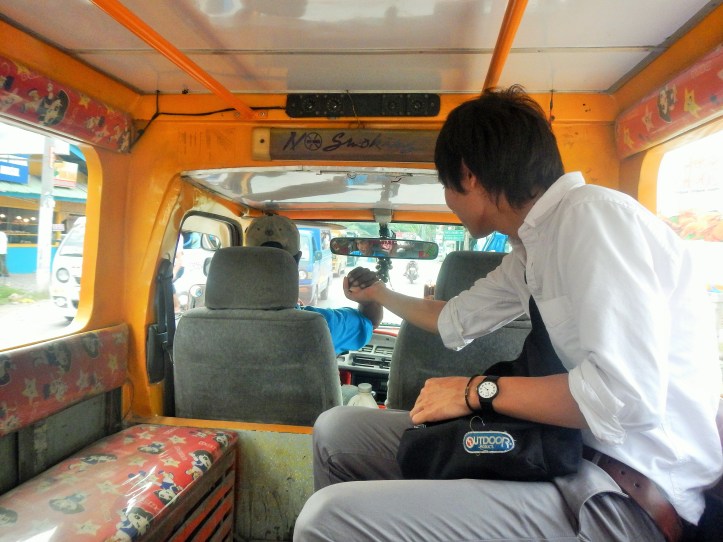 The jeepney driver handed Keita his change. “Salamat, Kuya!”