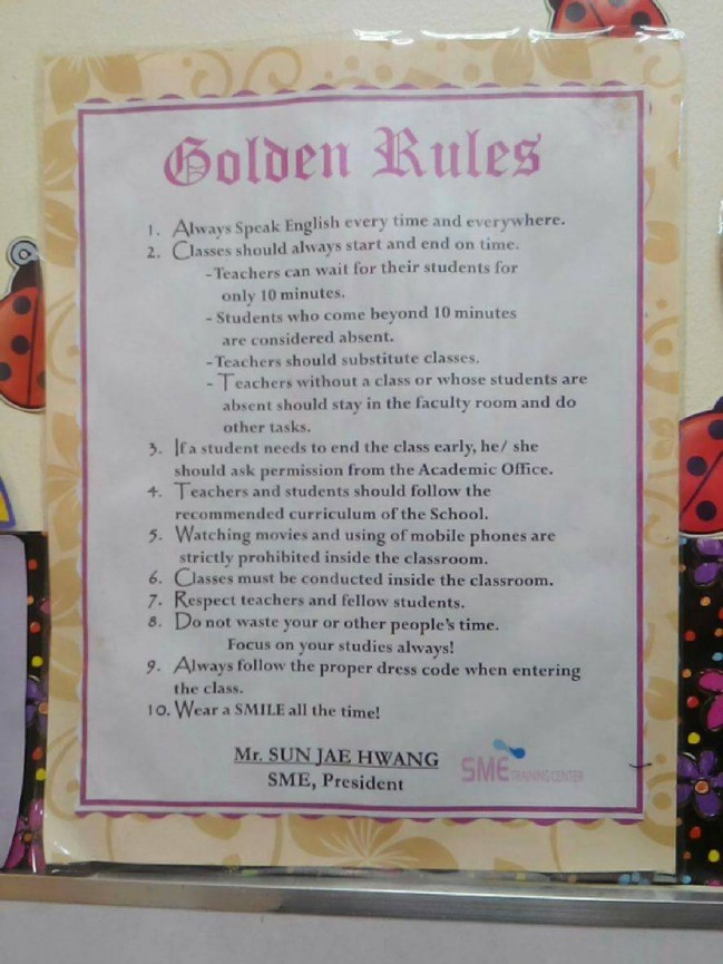 goldenrules