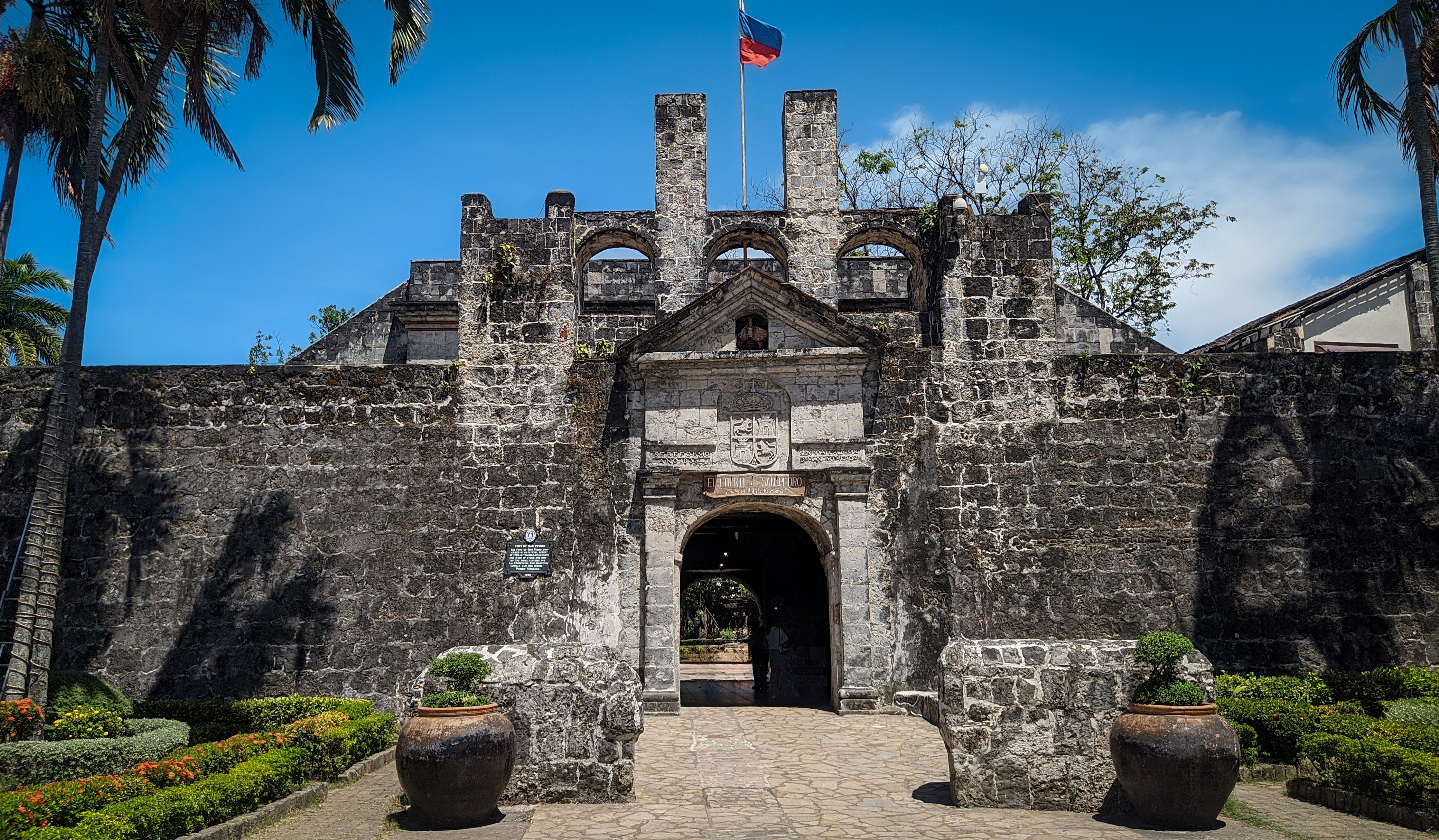 Fort San Pedro in Cebu, Philippines